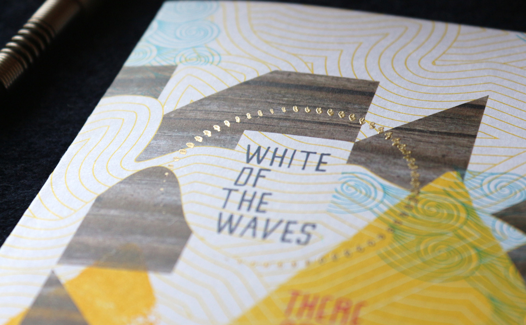 White of the Waves, Innis & Gunn beer bottle print